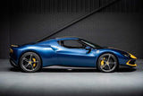 2023 Ferrari 296 GTB Blue Coupe Plug-in Hybrid Sports Car with 2 Seats 3.0T V6 F1 DCT (Black Interior)- Malaysia Ferrari Car for Sale Promotion [DIRECT IMPORT]