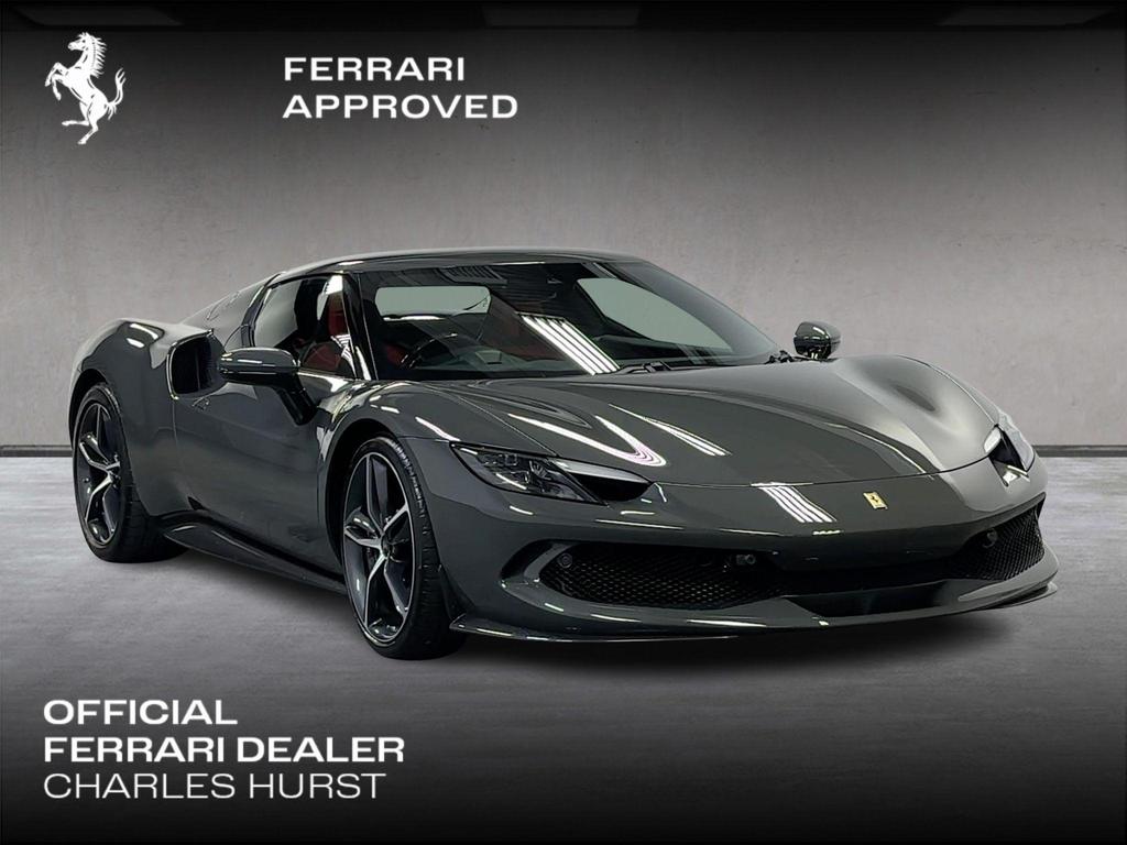 2023 Ferrari 296 GTB Grey Coupe Plug-in Hybrid Sports Car with 2 Seats 3.0T V6 F1 DCT - Malaysia Ferrari Car for Sale Promotion [DIRECT IMPORT