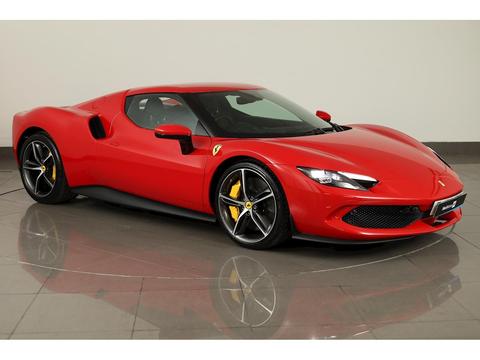 2023 Ferrari 296 GTB Red Coupe Plug-in Hybrid Sports Car with 2 Seats 3.0T V6 F1 DCT (Black Interior)- Malaysia Ferrari Car for Sale Promotion [DIRECT IMPORT]