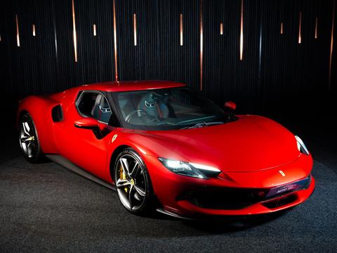 2023 Ferrari 296 GTB Red Coupe Plug-in Hybrid Sports Car with 2 Seats 3.0T V6 F1 DCT (Black Interior)- Malaysia Ferrari Car for Sale Promotion [DIRECT IMPORT]