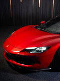 2023 Ferrari 296 GTB Red Coupe Plug-in Hybrid Sports Car with 2 Seats 3.0T V6 F1 DCT (Black Interior)- Malaysia Ferrari Car for Sale Promotion [DIRECT IMPORT]