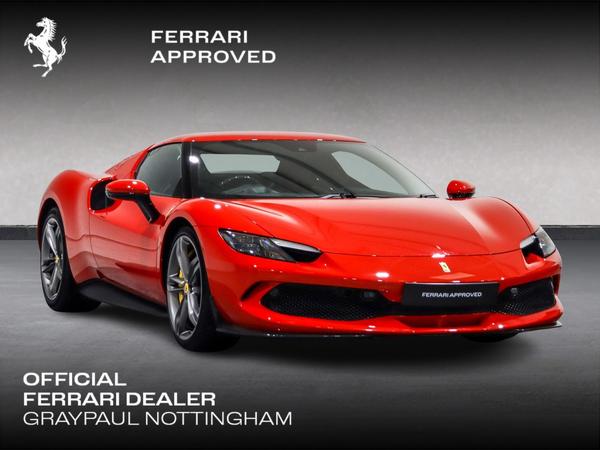 2023 Ferrari 296 GTB Red Coupe Plug-in Hybrid Sports Car with 2 Seats 3.0T V6 F1 DCT (Black Interior)- Malaysia Ferrari Car for Sale Promotion [DIRECT IMPORT]