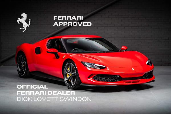 2023 Ferrari 296 GTB Red Coupe Plug-in Hybrid Sports Car with 2 Seats 3.0T V6 F1 DCT (Black Interior)- Malaysia Ferrari Car for Sale Promotion [DIRECT IMPORT]