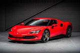 2023 Ferrari 296 GTB Red Coupe Plug-in Hybrid Sports Car with 2 Seats 3.0T V6 F1 DCT (Black Interior)- Malaysia Ferrari Car for Sale Promotion [DIRECT IMPORT]