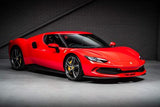 2023 Ferrari 296 GTB Red Coupe Plug-in Hybrid Sports Car with 2 Seats 3.0T V6 F1 DCT (Black Interior)- Malaysia Ferrari Car for Sale Promotion [DIRECT IMPORT]