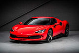 2023 Ferrari 296 GTB Red Coupe Plug-in Hybrid Sports Car with 2 Seats 3.0T V6 F1 DCT (Black Interior)- Malaysia Ferrari Car for Sale Promotion [DIRECT IMPORT]