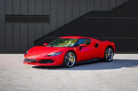 2023 Ferrari 296 GTB Red Coupe Plug-in Hybrid Sports Car with 2 Seats 3.0T V6 F1 DCT (Black Interior)- Malaysia Ferrari Car for Sale Promotion [DIRECT IMPORT]