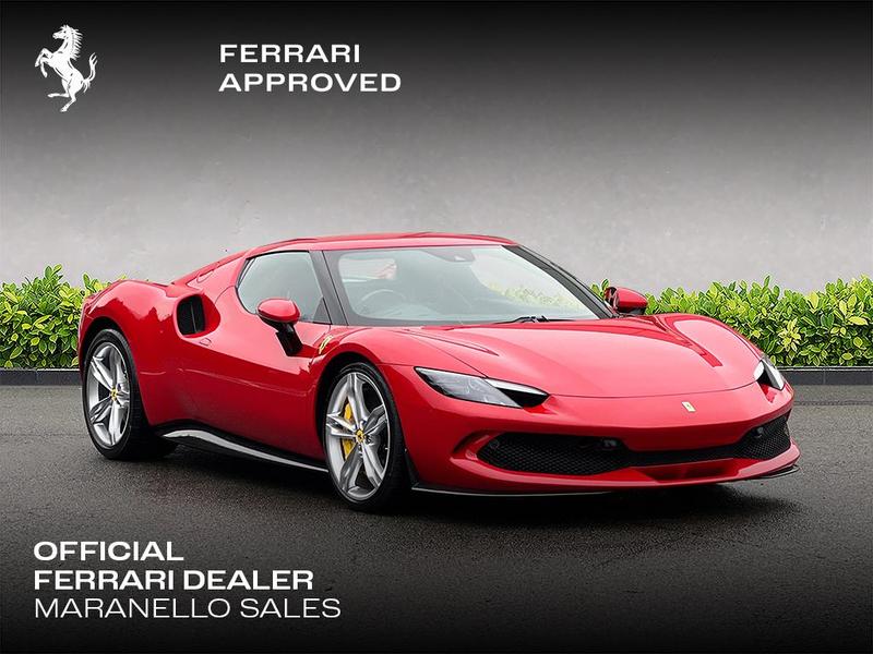 2023 Ferrari 296 GTB Red Coupe Plug-in Hybrid Sports Car with 2 Seats 3.0T V6 F1 DCT (Black Interior)- Malaysia Ferrari Car for Sale Promotion [DIRECT IMPORT]