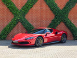 2023 Ferrari 296 GTB Red Coupe Plug-in Hybrid Sports Car with 2 Seats 3.0T V6 F1 DCT (Black Interior)- Malaysia Ferrari Car for Sale Promotion [DIRECT IMPORT]