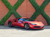 2023 Ferrari 296 GTB Red Coupe Plug-in Hybrid Sports Car with 2 Seats 3.0T V6 F1 DCT (Black Interior)- Malaysia Ferrari Car for Sale Promotion [DIRECT IMPORT]