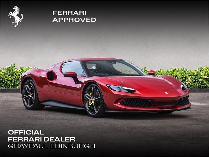 2023 Ferrari 296 GTB Red Coupe Plug-in Hybrid Sports Car with 2 Seats 3.0T V6 F1 DCT (Black-Red Interior)- Malaysia Ferrari Car for Sale Promotion [DIRECT IMPORT]