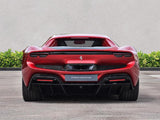 2023 Ferrari 296 GTB Red Coupe Plug-in Hybrid Sports Car with 2 Seats 3.0T V6 F1 DCT (Black-Red Interior)- Malaysia Ferrari Car for Sale Promotion [DIRECT IMPORT]