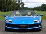 2023 Ferrari 296 GTS Spider Blue Convertible Plug-in Hybrid Sports Car with 2 Seats 3.0T V6 F1 DCT (Biege Interior)- Malaysia Ferrari Car for Sale Promotion [DIRECT IMPORT]