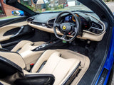 2023 Ferrari 296 GTS Spider Blue Convertible Plug-in Hybrid Sports Car with 2 Seats 3.0T V6 F1 DCT (Biege Interior)- Malaysia Ferrari Car for Sale Promotion [DIRECT IMPORT]