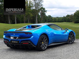 2023 Ferrari 296 GTS Spider Blue Convertible Plug-in Hybrid Sports Car with 2 Seats 3.0T V6 F1 DCT (Biege Interior)- Malaysia Ferrari Car for Sale Promotion [DIRECT IMPORT]