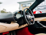 2023 Ferrari 296 GTS Spider Red Convertible Plug-in Hybrid Sports Car with 2 Seats 3.0T V6 F1 DCT (Biege Interior)- Malaysia Ferrari Car for Sale Promotion [DIRECT IMPORT]