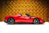 2023 Ferrari 296 GTS Spider Red Convertible Plug-in Hybrid Sports Car with 2 Seats 3.0T V6 F1 DCT (Black Interior)- Malaysia Ferrari Car for Sale Promotion [DIRECT IMPORT]