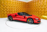 2023 Ferrari 296 GTS Spider Red Convertible Plug-in Hybrid Sports Car with 2 Seats 3.0T V6 F1 DCT (Black Interior)- Malaysia Ferrari Car for Sale Promotion [DIRECT IMPORT]