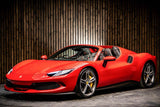 2023 Ferrari 296 GTS Spider Red Convertible Plug-in Hybrid Sports Car with 2 Seats 3.0T V6 F1 DCT (Black Interior)- Malaysia Ferrari Car for Sale Promotion [DIRECT IMPORT]