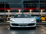 2023 Ferrari 296 GTS Spider White Convertible Plug-in Hybrid Sports Car with 2 Seats 3.0T V6 F1 DCT (Black Interior)- Malaysia Ferrari Car for Sale Promotion [DIRECT IMPORT]
