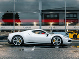 2023 Ferrari 296 GTS Spider White Convertible Plug-in Hybrid Sports Car with 2 Seats 3.0T V6 F1 DCT (Black Interior)- Malaysia Ferrari Car for Sale Promotion [DIRECT IMPORT]