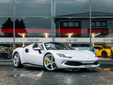 2023 Ferrari 296 GTS Spider White Convertible Plug-in Hybrid Sports Car with 2 Seats 3.0T V6 F1 DCT (Black Interior)- Malaysia Ferrari Car for Sale Promotion [DIRECT IMPORT]