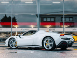 2023 Ferrari 296 GTS Spider White Convertible Plug-in Hybrid Sports Car with 2 Seats 3.0T V6 F1 DCT (Black Interior)- Malaysia Ferrari Car for Sale Promotion [DIRECT IMPORT]