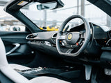 2023 Ferrari 296 GTS Spider White Convertible Plug-in Hybrid Sports Car with 2 Seats 3.0T V6 F1 DCT (Black Interior)- Malaysia Ferrari Car for Sale Promotion [DIRECT IMPORT]