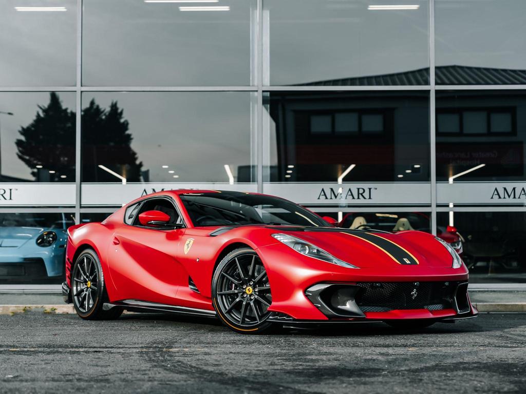[DIRECT IMPORT] 2023 Ferrari 812 Competizione Red Coupe Sports Car 6.5L V12 F1 DCT - Malaysia Ferrari Car for Sale