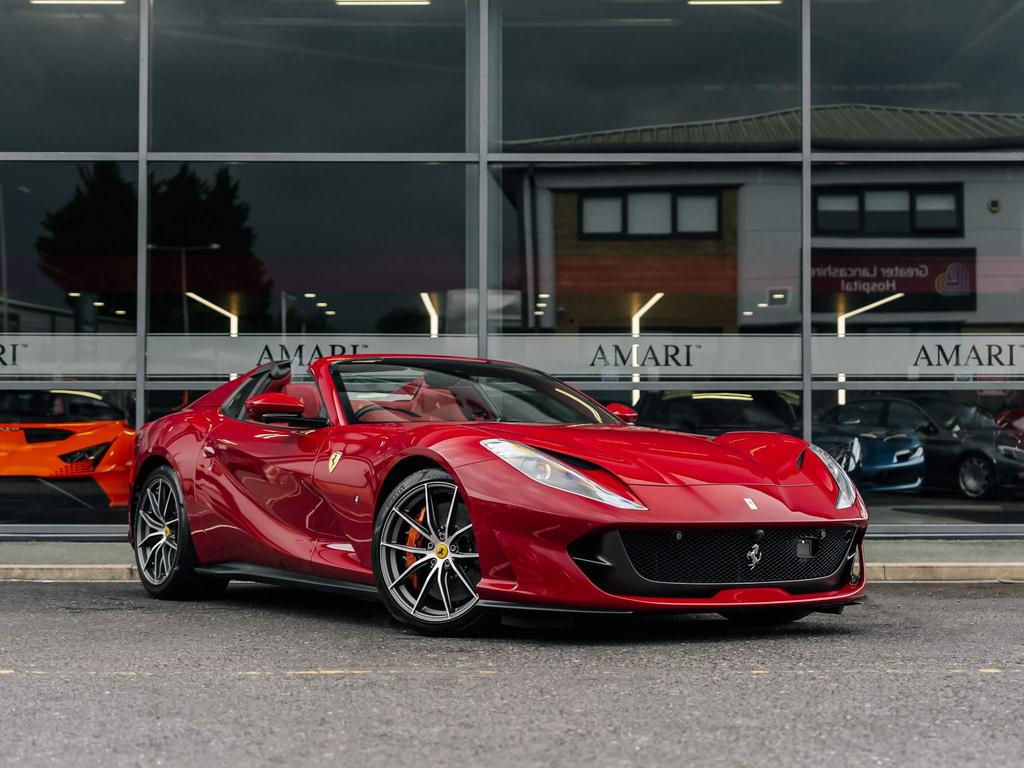 [DIRECT IMPORT] 2023 Ferrari 812 GTS Red Convertible Coupe Sports Car 6.5L V12 F1 DCT - Malaysia Ferrari Car for Sale