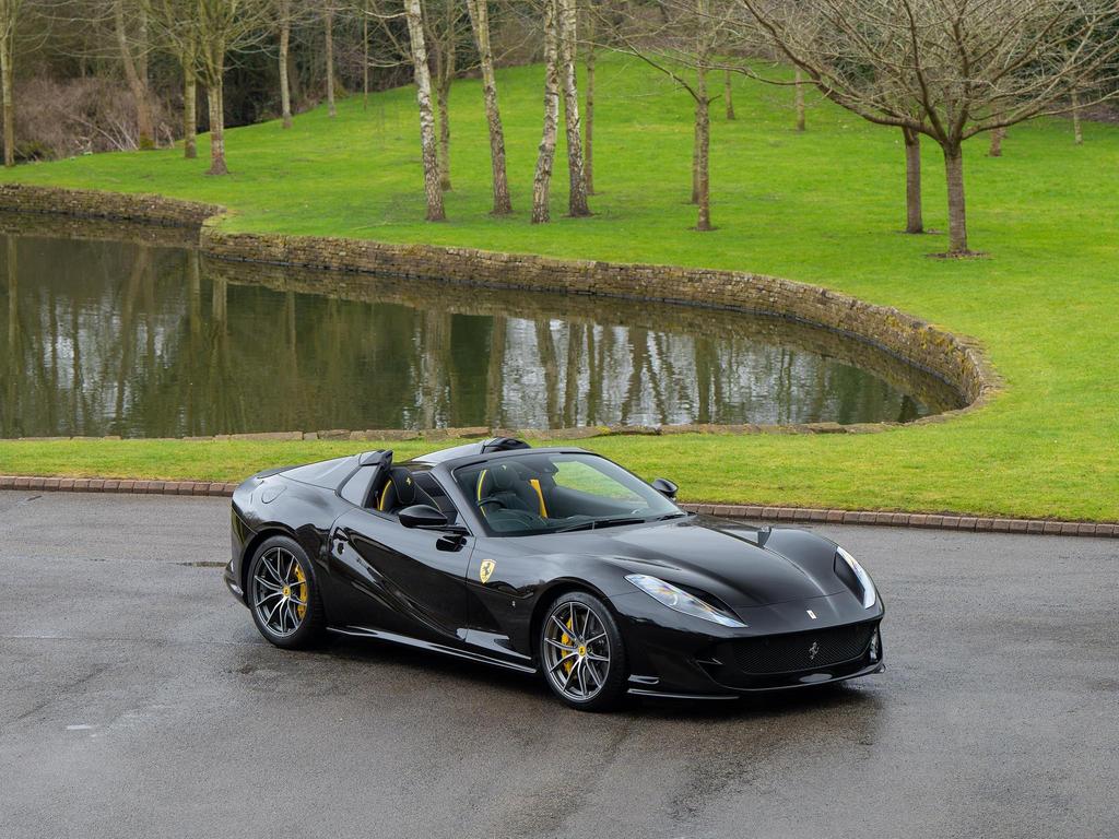 [DIRECT IMPORT] 2023 Ferrari 812 GTS Black Convertible Coupe Sports Car 6.5L V12 F1 DCT - Malaysia Ferrari Car for Sale