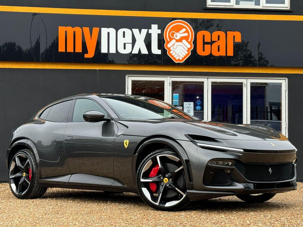 2023 Ferrari Purosangue 6.5 V12 F1 DCT 4WD 5-Doors 4-Seats Grey SUV / Grey FUV - Malaysia Ferrari Car for Sale Promotion - Black Interior [DIRECT IMPORT]
