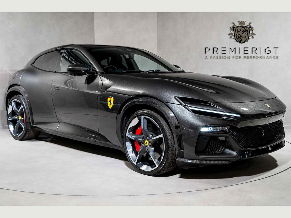 2023 Ferrari Purosangue 6.5 V12 F1 DCT 4WD 5-Doors 4-Seats Grey SUV / Grey FUV - Malaysia Ferrari Car for Sale Promotion - Black Interior [DIRECT IMPORT]