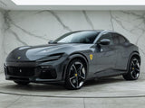 2023 Ferrari Purosangue 6.5 V12 F1 DCT 4WD 5-Doors 4-Seats Grey SUV / Grey FUV - Malaysia Ferrari Car for Sale Promotion - Black Interior [DIRECT IMPORT]