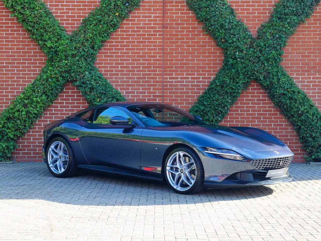 2023 Ferrari Roma Blue Coupe Sports Car with 4 Seats 3.8T V8 F1 DCT - Malaysia Ferrari Car for Sale Promotion [DIRECT IMPORT]