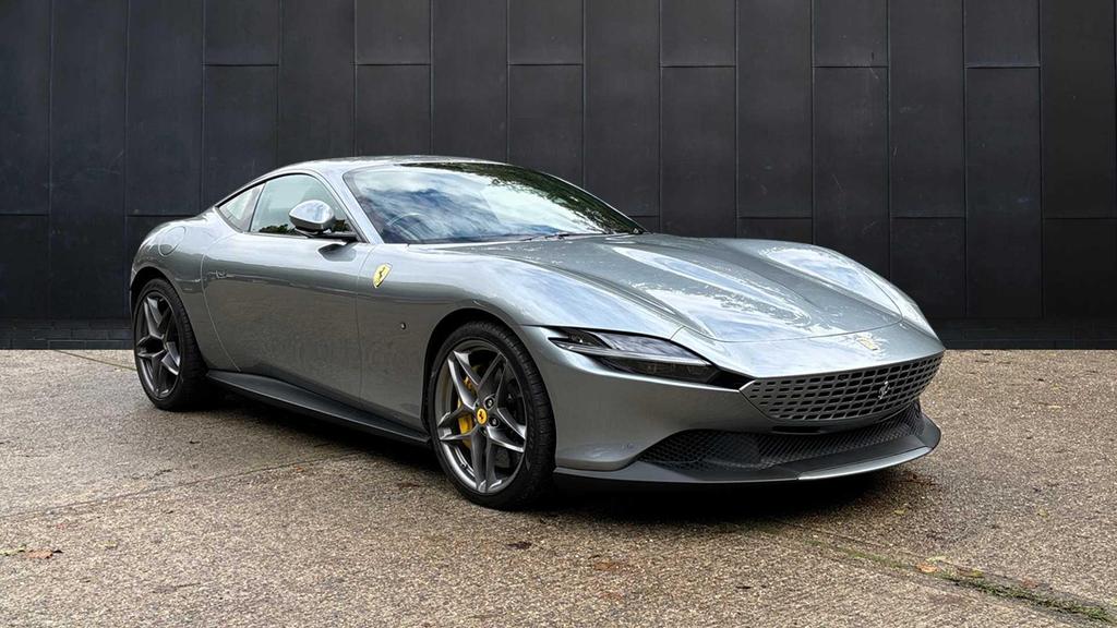 2023 Ferrari Roma Grey Coupe Sports Car with 4 Seats 3.8T V8 F1 DCT - Malaysia Ferrari Car for Sale Promotion [DIRECT IMPORT]