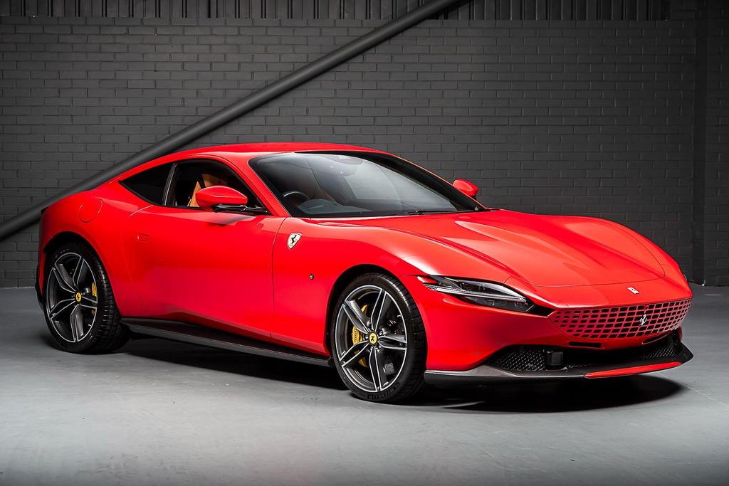 2023 Ferrari Roma Red Coupe Sports Car with 4 Seats 3.8T V8 F1 DCT - Malaysia Ferrari Car for Sale Promotion [DIRECT IMPORT]