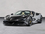 [DIRECT IMPORT] 2023 Ferrari SF90 Spider Black Convertible Coupe Plug-in Hybrid Sports Car with 2 Seats 4.0T V8 F1 DCT 4WD - Malaysia Ferrari Car for Sale Promotion