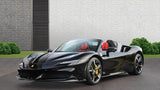 [DIRECT IMPORT] 2023 Ferrari SF90 Spider Black Convertible Coupe Plug-in Hybrid Sports Car with 2 Seats 4.0T V8 F1 DCT 4WD - Malaysia Ferrari Car for Sale Promotion