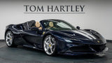 [DIRECT IMPORT] 2023 Ferrari SF90 Spider Blue Convertible Coupe Plug-in Hybrid Sports Car with 2 Seats 4.0T V8 F1 DCT 4WD - Malaysia Ferrari Car for Sale Promotion