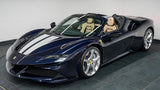 [DIRECT IMPORT] 2023 Ferrari SF90 Spider Blue Convertible Coupe Plug-in Hybrid Sports Car with 2 Seats 4.0T V8 F1 DCT 4WD - Malaysia Ferrari Car for Sale Promotion