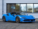 [DIRECT IMPORT] 2023 Ferrari SF90 Spider Blue Convertible Coupe Plug-in Hybrid Sports Car with 2 Seats 4.0T V8 F1 DCT 4WD - Malaysia Ferrari Car for Sale Promotion