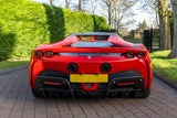 [DIRECT IMPORT] 2023 Ferrari SF90 Spider Red Convertible Coupe Plug-in Hybrid Sports Car with 2 Seats 4.0T V8 F1 DCT 4WD - Malaysia Ferrari Car for Sale Promotion