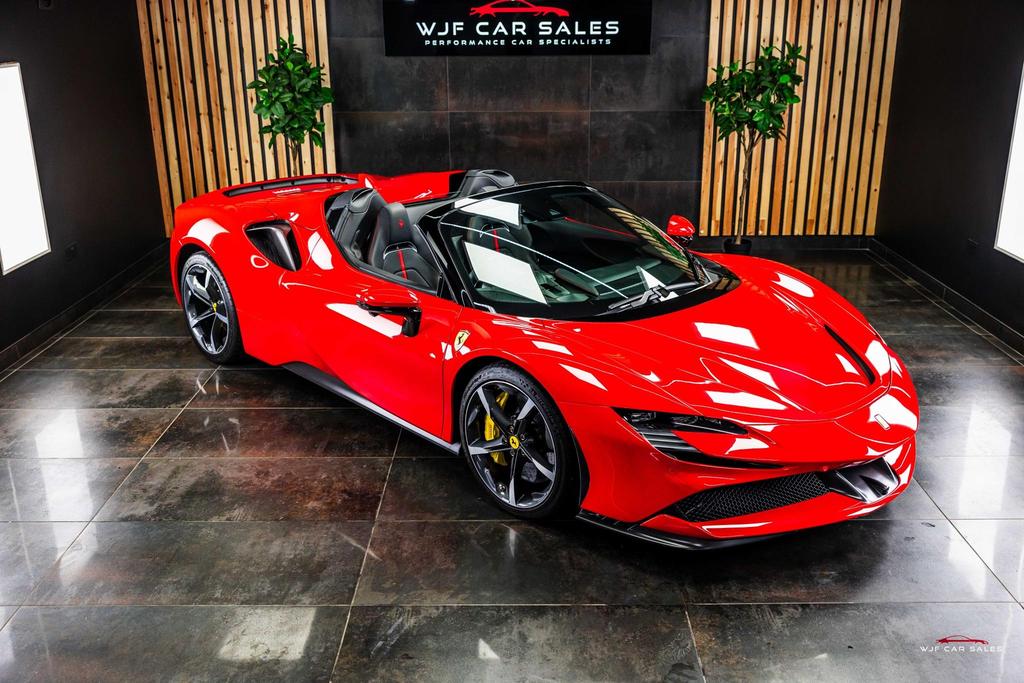 [DIRECT IMPORT] 2023 Ferrari SF90 Spider Red Convertible Coupe Plug-in Hybrid Sports Car with 2 Seats 4.0T V8 F1 DCT 4WD - Malaysia Ferrari Car for Sale Promotion