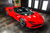 [DIRECT IMPORT] 2023 Ferrari SF90 Spider Red Convertible Coupe Plug-in Hybrid Sports Car with 2 Seats 4.0T V8 F1 DCT 4WD - Malaysia Ferrari Car for Sale Promotion