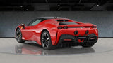 2023 Ferrari SF90 Stradale Red Coupe Plug-in Hybrid Sports Car with 2 Seats 4.0T V8 F1 DCT AWD (Black Interior) - Malaysia Ferrari Car for Sale Promotion [DIRECT IMPORT]