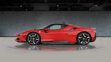 2023 Ferrari SF90 Stradale Red Coupe Plug-in Hybrid Sports Car with 2 Seats 4.0T V8 F1 DCT AWD (Black Interior) - Malaysia Ferrari Car for Sale Promotion [DIRECT IMPORT]