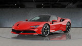 2023 Ferrari SF90 Stradale Red Coupe Plug-in Hybrid Sports Car with 2 Seats 4.0T V8 F1 DCT AWD (Black Interior) - Malaysia Ferrari Car for Sale Promotion [DIRECT IMPORT]