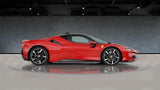 2023 Ferrari SF90 Stradale Red Coupe Plug-in Hybrid Sports Car with 2 Seats 4.0T V8 F1 DCT AWD (Black Interior) - Malaysia Ferrari Car for Sale Promotion [DIRECT IMPORT]