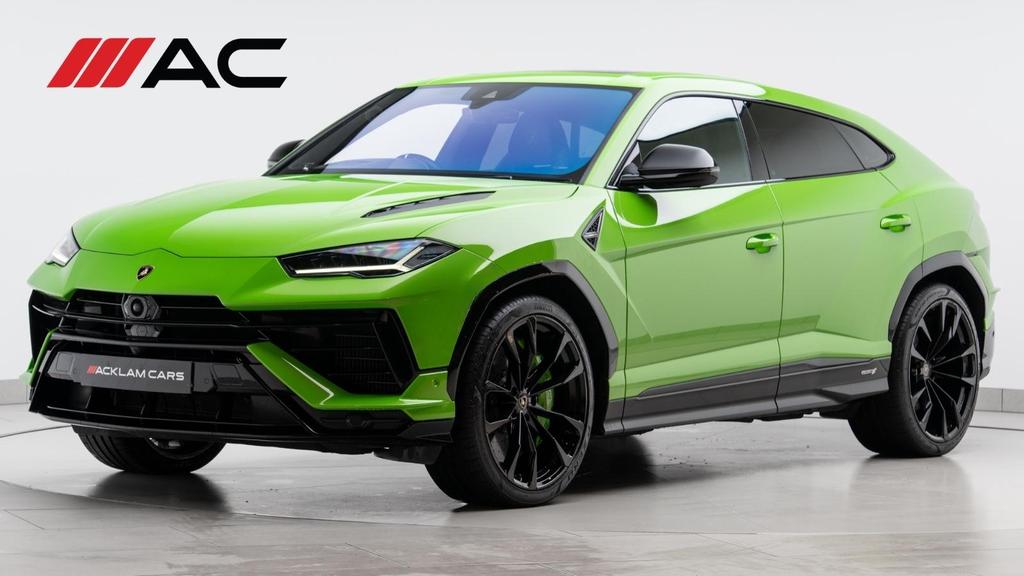 2023 Lamborghini Urus S Green Super SUV 4.0L V8 BiTurbo 4WD (Black-Green Interior) - Malaysia Lamborghini Car for Sale Promotion [DIRECT IMPORT]